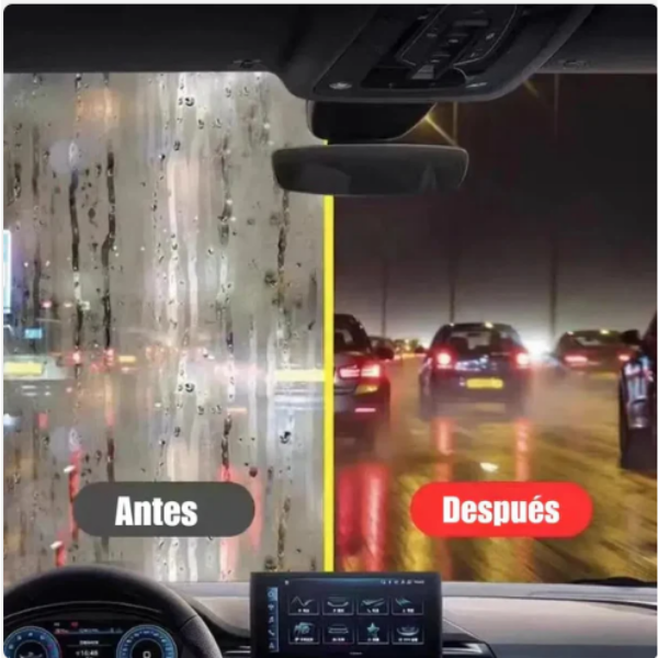 ¡Cepillo antiempañante! ¡Tu seguridad es una prioridad!