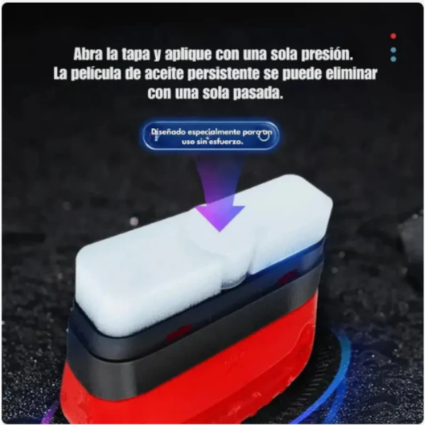 ¡Cepillo antiempañante! ¡Tu seguridad es una prioridad!