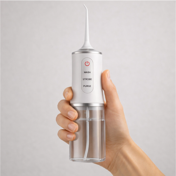 ¡Lleva la limpieza dental al siguente nivel Irrigador Portátil HidroDent!