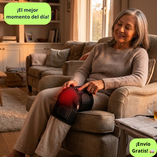 ¡Rodillera Térmica Ajustable vuelve a caminar con confianza!