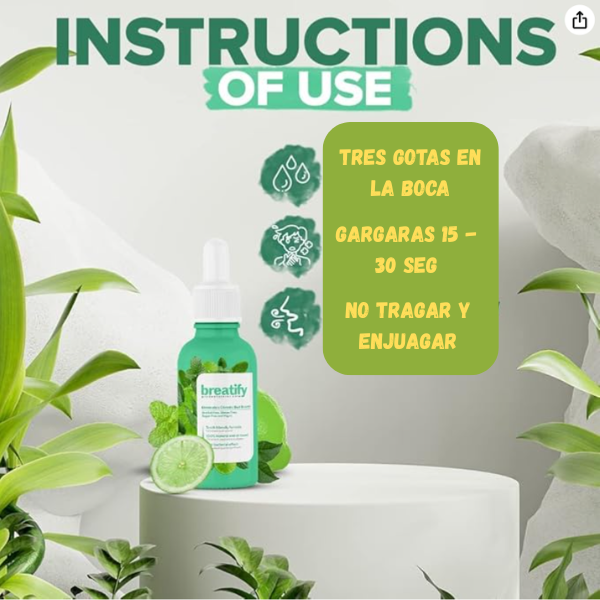 !El fin de mal aliento y boca seca al alcance de tu bolsillo con BREATIFY