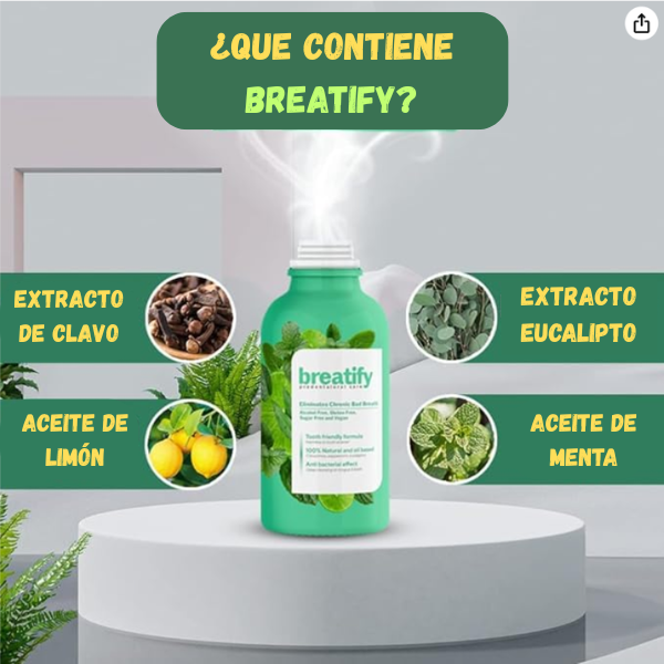 !El fin de mal aliento y boca seca al alcance de tu bolsillo con BREATIFY