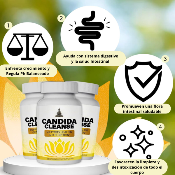 ¡Candida Cleanse Recupera tu equilibrio!