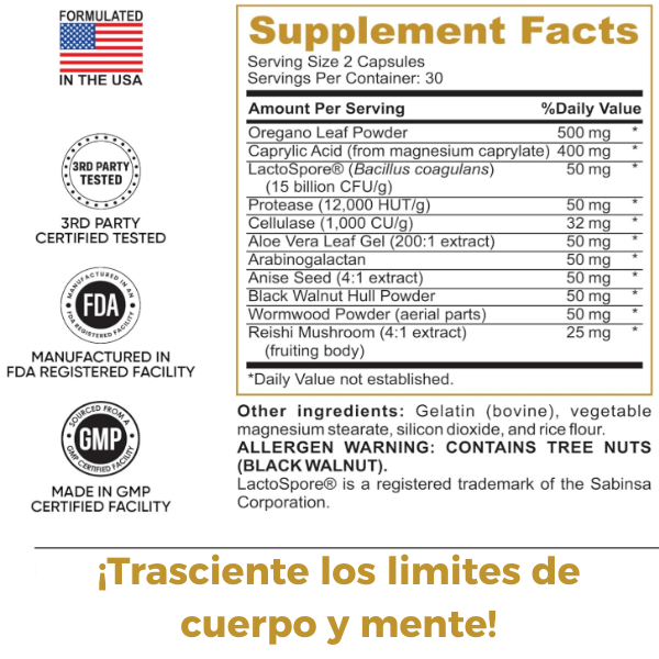 ¡Candida Cleanse Recupera tu equilibrio!